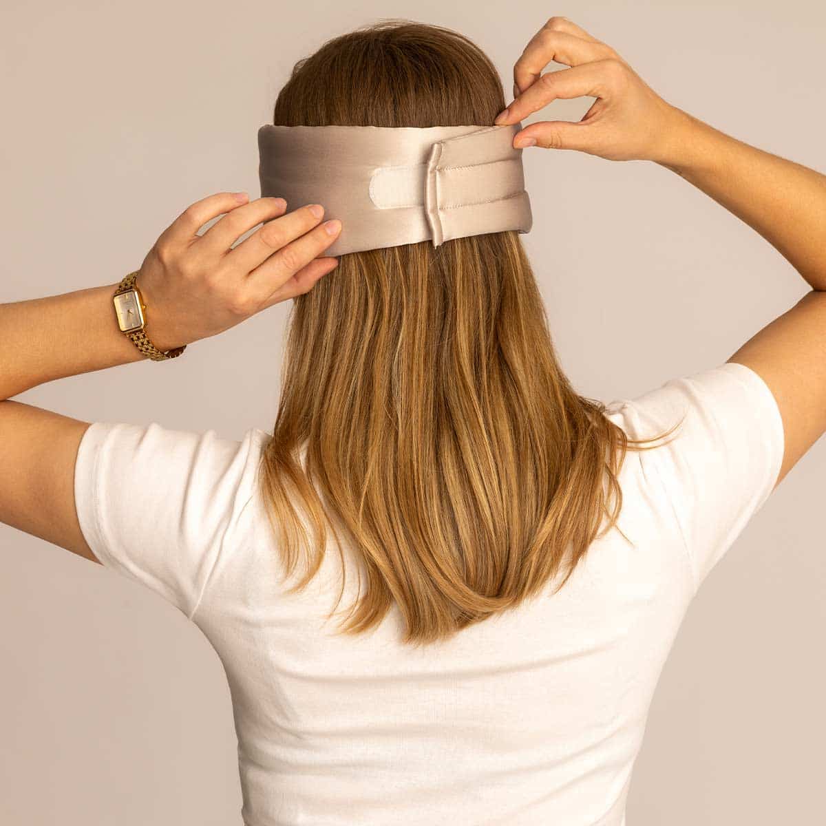 Ögonmask Beige - Bild 3