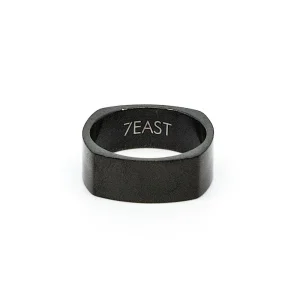 Square Shape Ring Svart
