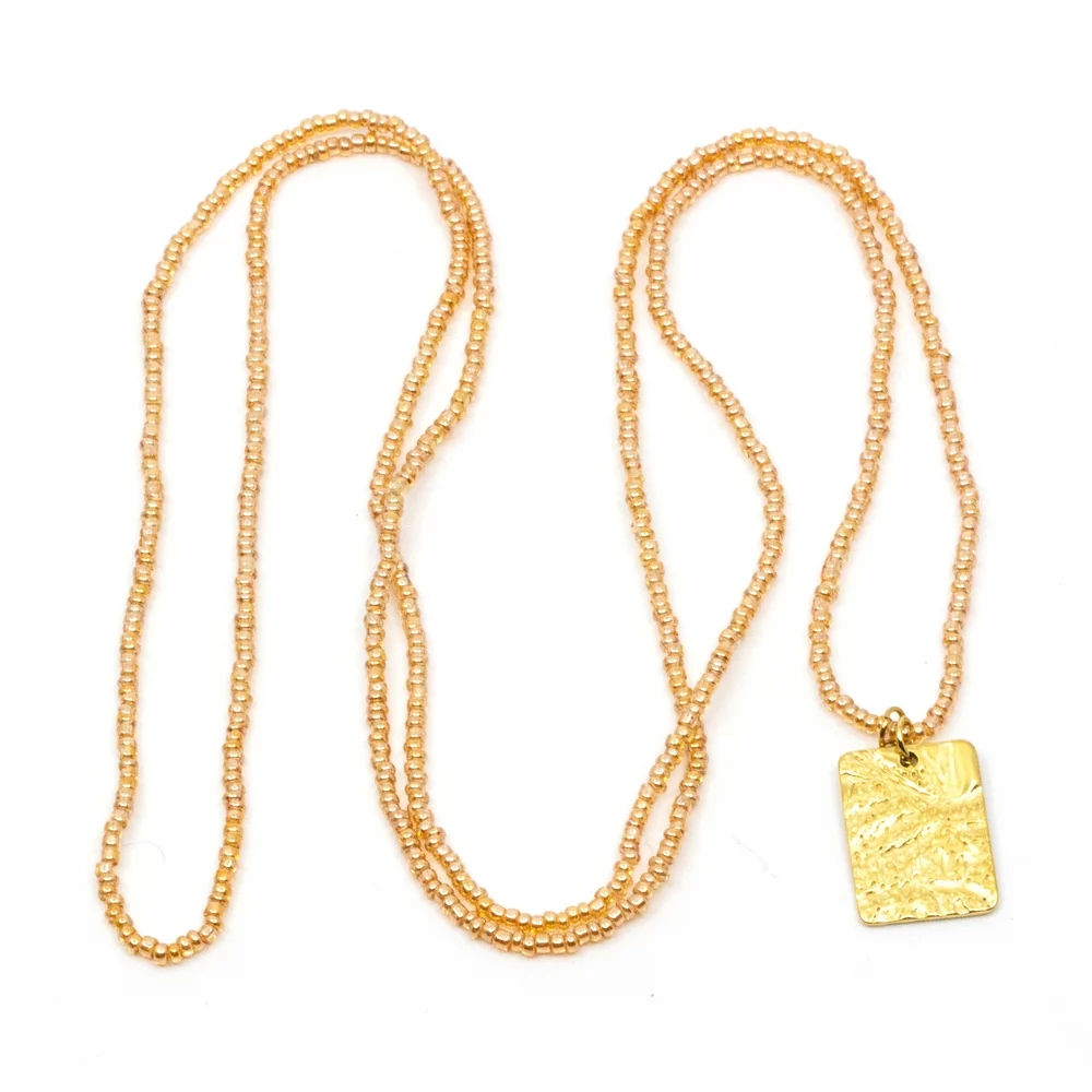 Sea Imprint Halsband Peach - Bild 2