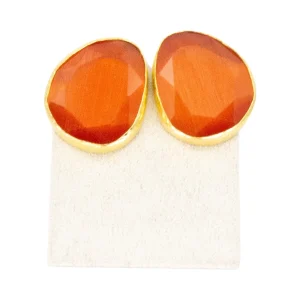 Omikron Big Örhänge Orange