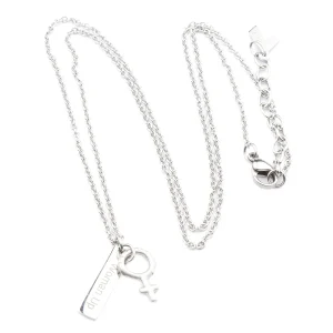 Woman Up Halsband 60cm - Kvinnosymbol