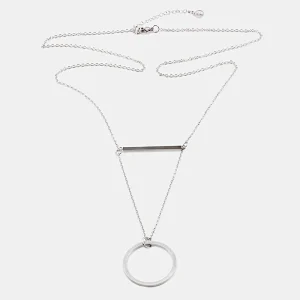 Verona Halsband 80cm Silver