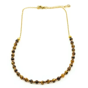 Beads Halsband Tigeröga