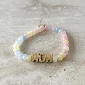 WOW Chunky Gem Armband Ljus Mix