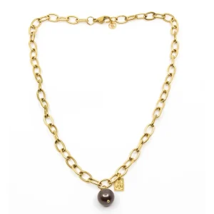 Ball Halsband 45cm Brun