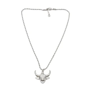 Cow Halsband 45cm Silver